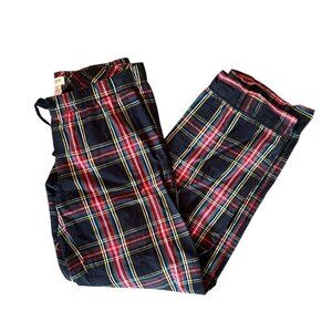 J.Crew Tartan Elastic Waist 100% Cotton Pajama Lounge Pants XS